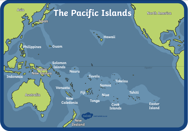 What are the Pacific Islands? - Answered - Twinkl Geography