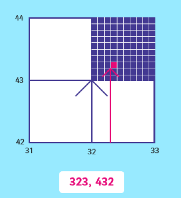 Illustration of the reference points and lines used to describe