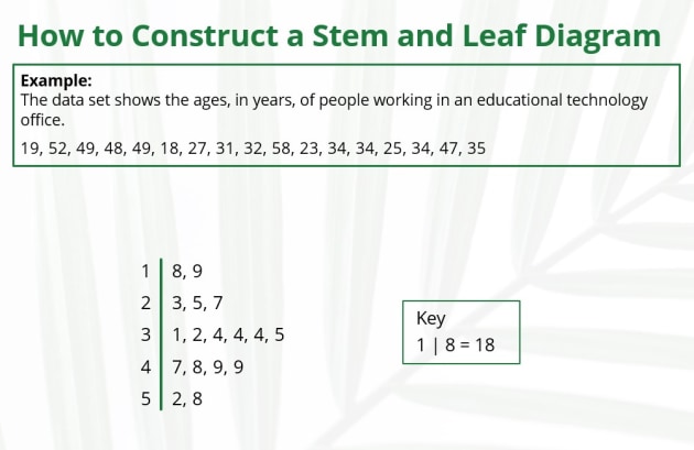 Stem And Leaf Plot Definition And Examples Teaching Wiki Stem And Leaf Plot Definition And Examples Teaching Wiki