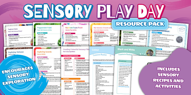 Sensory Play Day | Sensory play activities for early years!