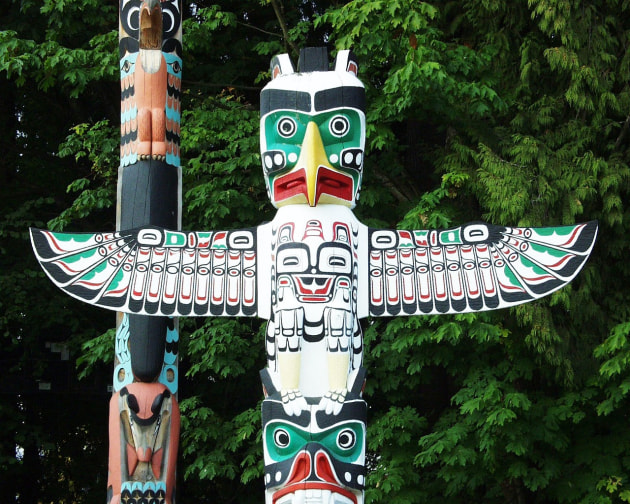 First Nation Totem Poles - Indigenous Totem Animals | Twinkl