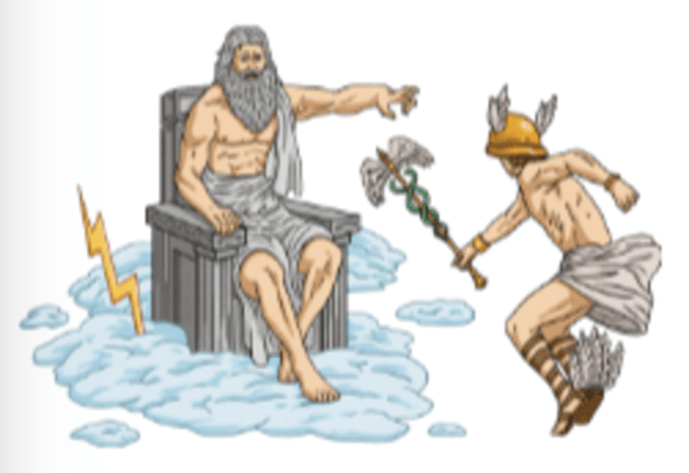 zeus and the great flood