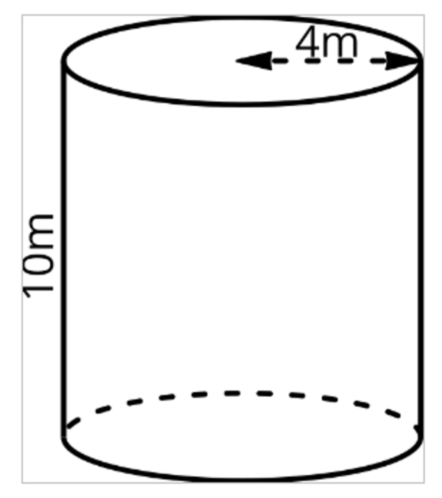 volume of a cylinder worksheet