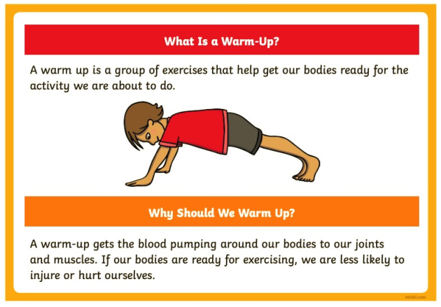 Warm Up Exercises & Stretches, Benefits & How To