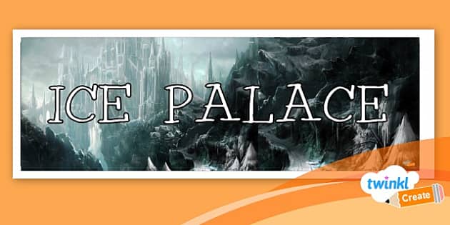Ice Palace Display Banner