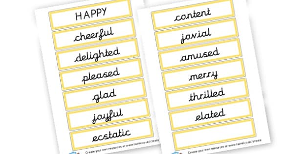 alternative-words-for-happy-creat-de-profesori