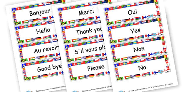 French Greetings Cards (teacher made) - Twinkl