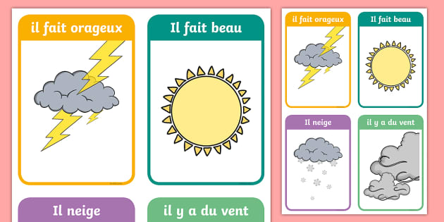 french-weather-teaching-resources