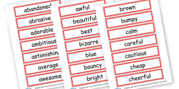 adjectives-cards-ks2-adjectives-primary-resources-adjectives