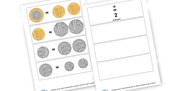 Coin value cards - Money & Coins Visual Aids Primary Resources - Primary