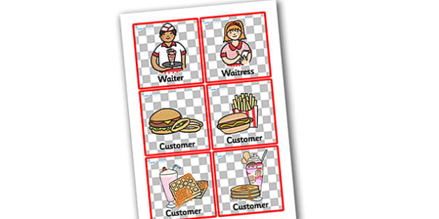 American Diner Role Play Badges