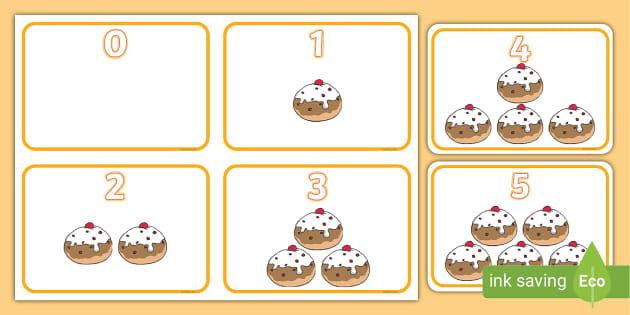 👉 Five Currant Buns Sequencing Number Cards | Twinkl