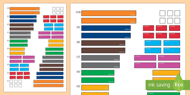 Pósters: Las regletas de Cuisenaire - Twinkl