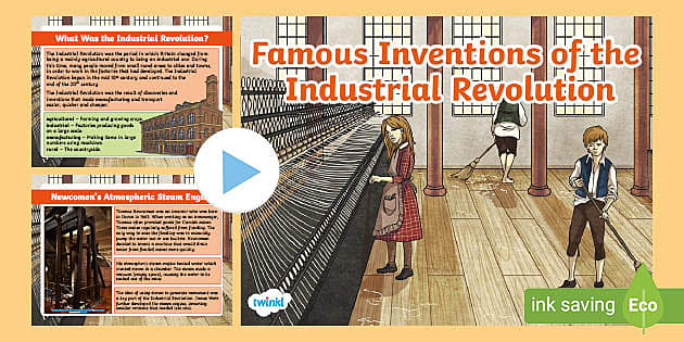 the industrial revolution inventions