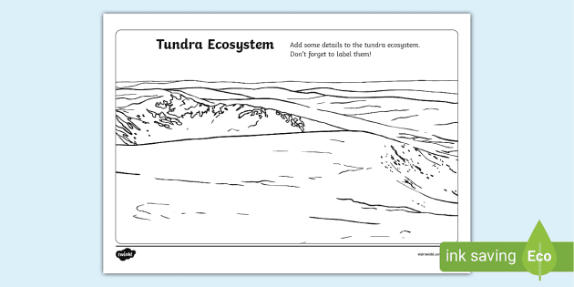tundra coloring pages
