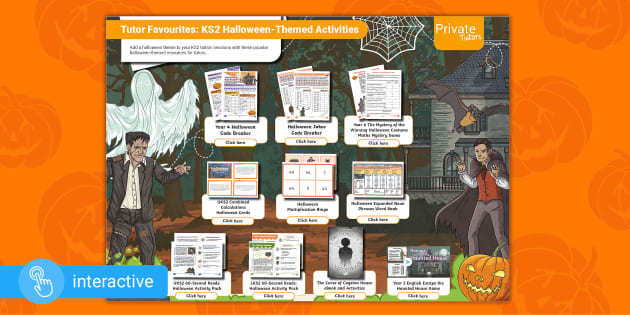 Tutor Favourites: KS2 Halloween-Themed Activities - Twinkl