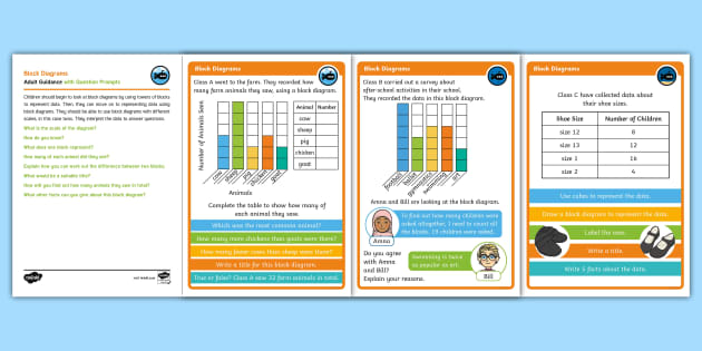 👉 White Rose Maths Year 2 Block Diagram Activity Cards