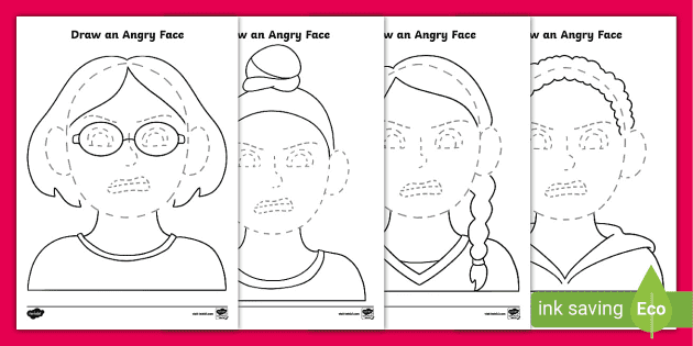 Cartoon Illustration Angry Boy's Face Vector Style Stock Vector by  ©blueringmedia 671229920