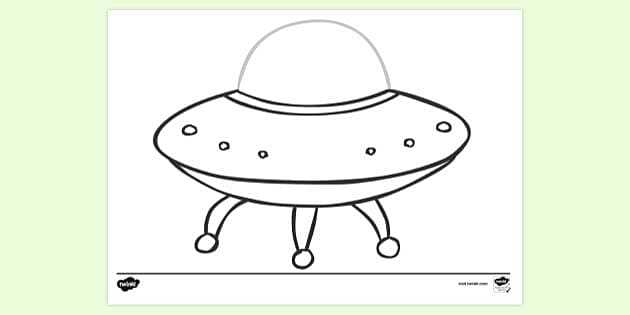space ship coloring pages