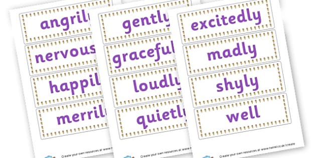 How Adverbs