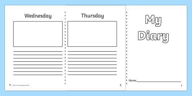 Free My Daily Journal Template