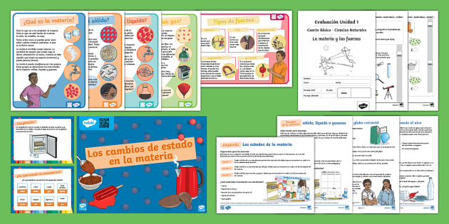 Paquete De Recursos Unidad 1 Ciencias Naturales 4º Básico