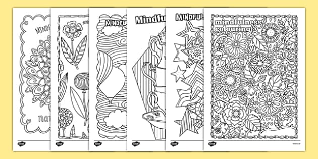 Download Mindfulness Colouring Sheets Pack - mindfulness, adult ...