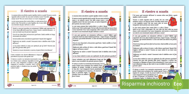 48 Decorazioni Per Rientro A Scuola Da Appendere - Ritagli E Vortici Colorati, Stampa Fronte/retro