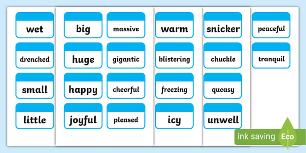 Enjoying synonyms that belongs to phrases