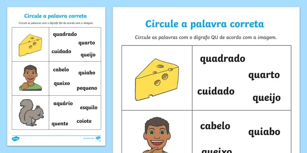 Palavras na nuvem: jogo de vocabulário de português - Ensinar Português
