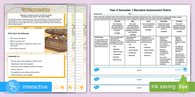 Year 4 Semester 1 Writing Assessment (teacher made) - Twinkl