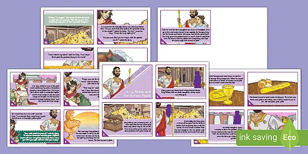 King Midas and the Golden Touch - ppt download