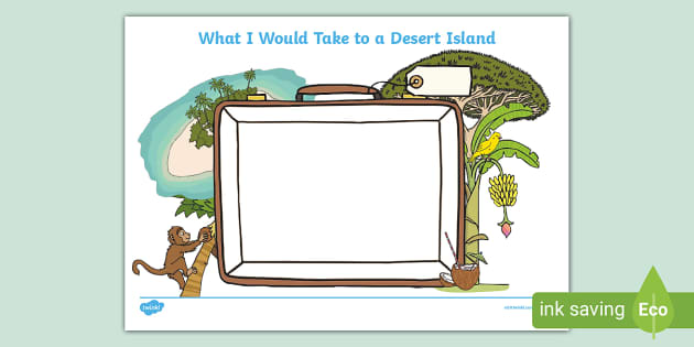 problem solving activity desert island