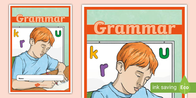 Grammar Book Cover (صُمم من قبل مُختصّين)