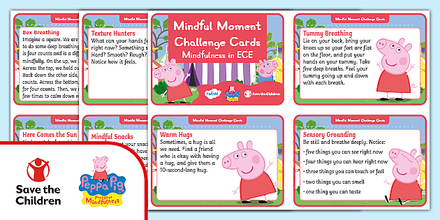 Mindfulness, Mindful Movement Challenge Cards