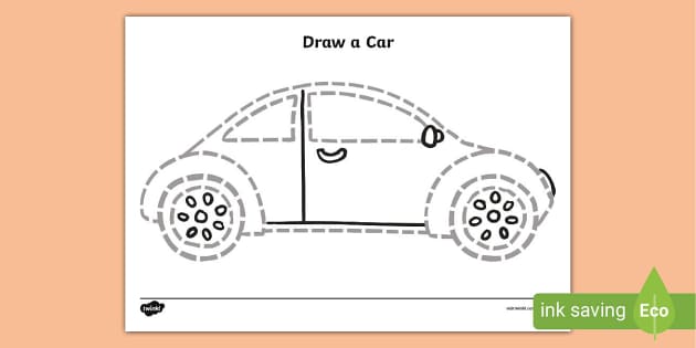 How To Draw A Car? - Step by Step Drawing Guide for Kids-saigonsouth.com.vn