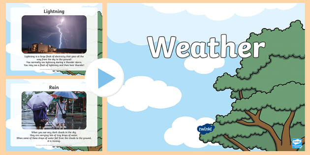 Types Of Weather Powerpoint Teacher Made