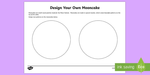 Mooncakes and Lanterns Draw Worksheet / Worksheet - Twinkl