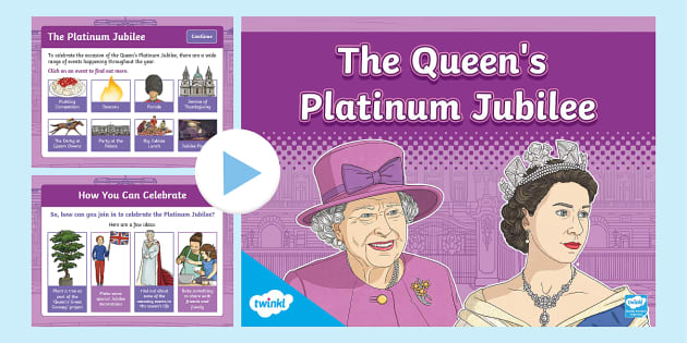 The Queen's Platinum Jubilee Information PowerPoint