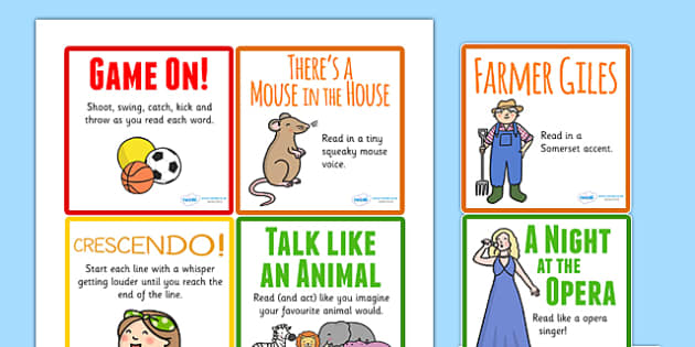 Reading Aloud Activity Cards öğretmen Yaptı Twinkl