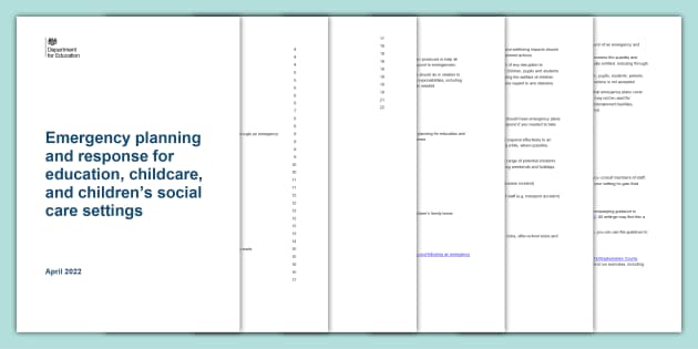 dfe school trips guidance