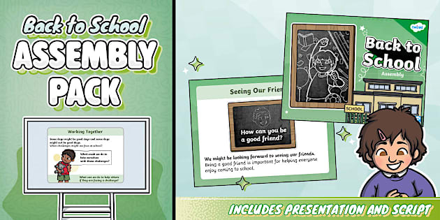 KS1 Back to School Assembly Pack