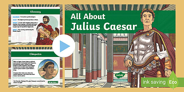 FREE! - All About Julius Caesar PowerPoint | Julius Caesar KS2
