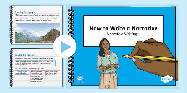 How to Write a Narrative PowerPoint (teacher made) - Twinkl
