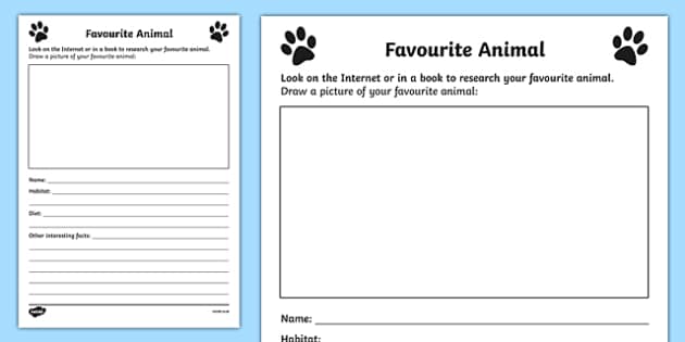 favourite-animal-worksheet-teacher-made-twinkl