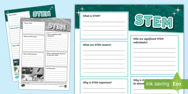 STEM Fact File Template (teacher made) - Twinkl