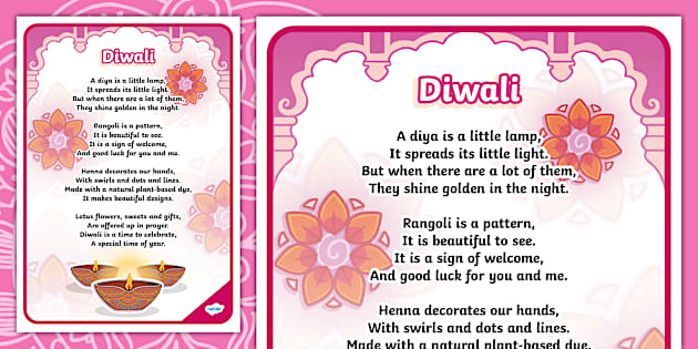 Diwali Poem (Hecho por educadores) - Twinkl