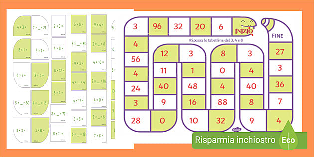 Tabelline da Stampare PDF