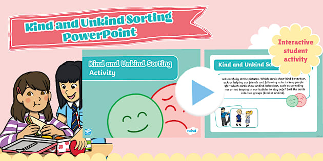 Kind and Unkind Sorting PowerPoint