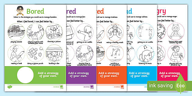 FREE! - Managing Emotions Worksheets | CfE Resources | Twinkl